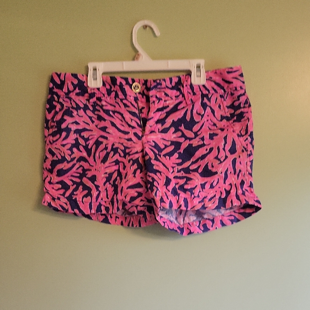 Callahan Coral Patterned Women's Shorts